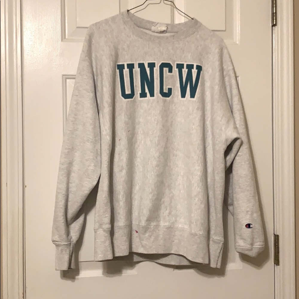 UNCW Champion Collegiate Crew neck sweatshirt